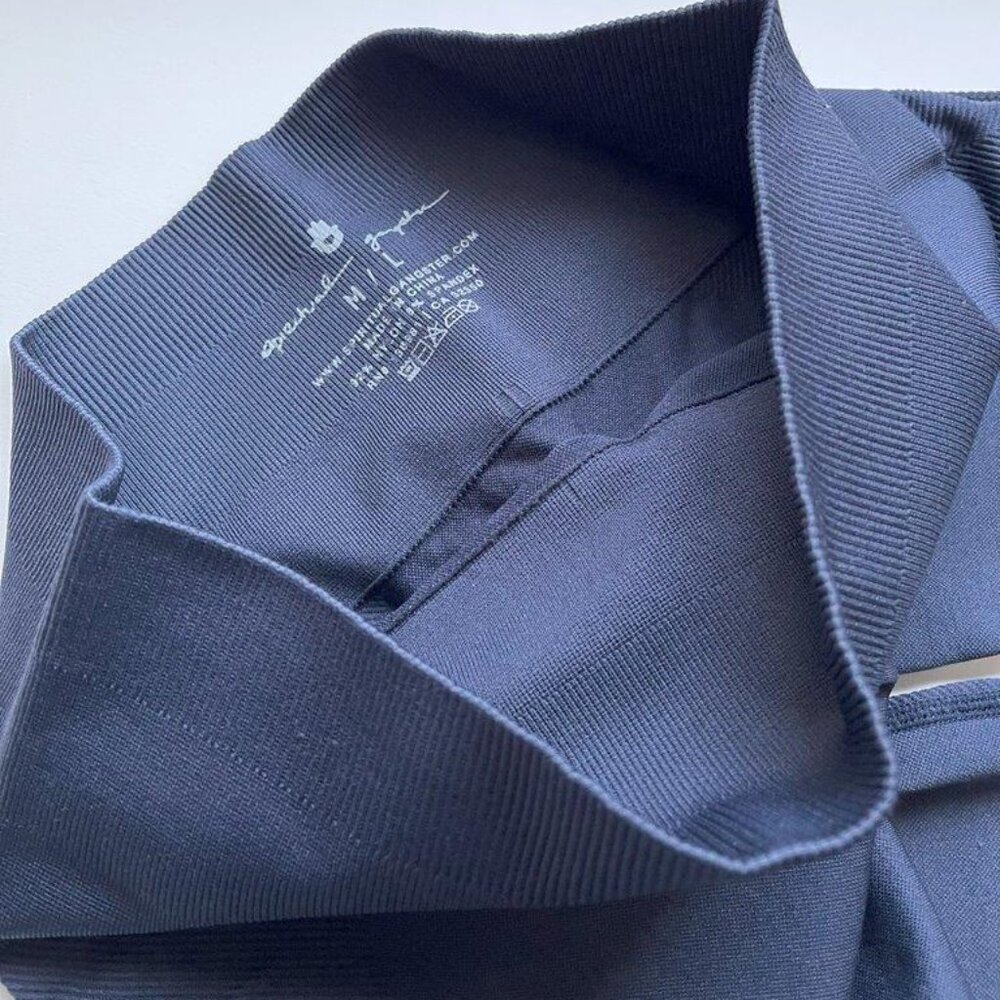 Spiritual Gangster Yoga Leggings Indigo Midnight Blue SM